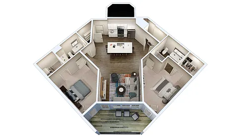 Floor plan D