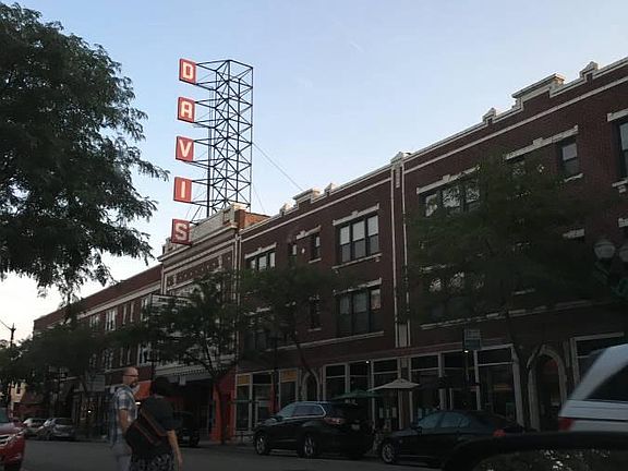 Across from the Davis Theatre!