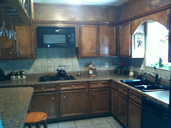 Custom cabinets with Granite  counters