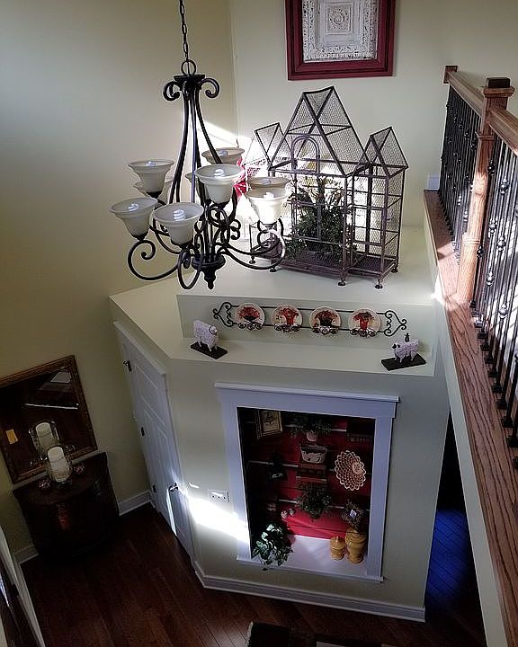 Entry ledge from loft view