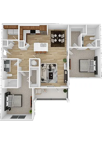 Floor plan B1