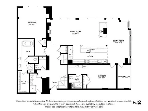 Floor plan PH1