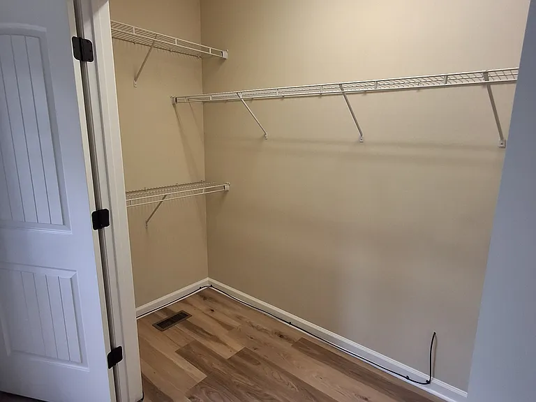 Large master closet