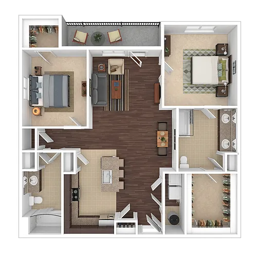 Floor plan 22C