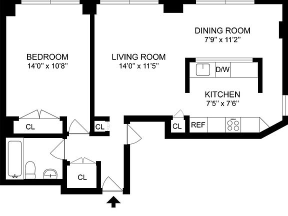 2nd image of 275 Greenwich St APT 2M