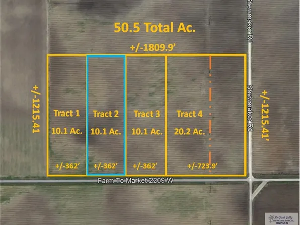 TRACT 2 Fm 2209, San Perlita, TX 78590