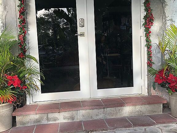 Patio door