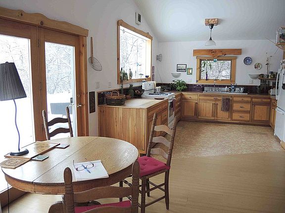 Open dining/kitchen area
