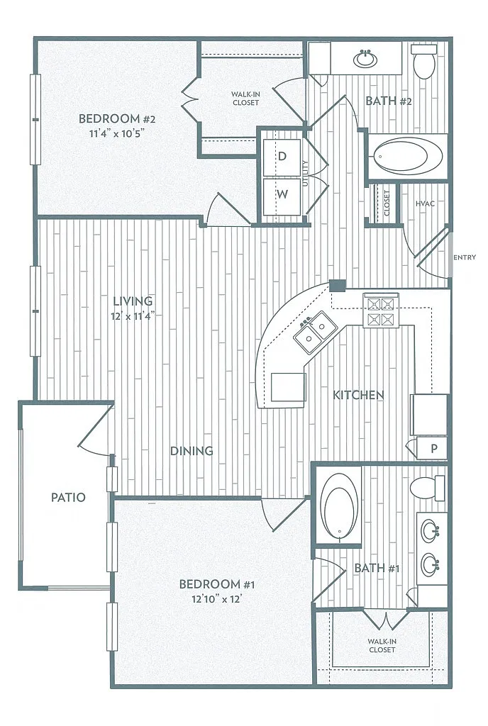 Floor plan B3 - Rome