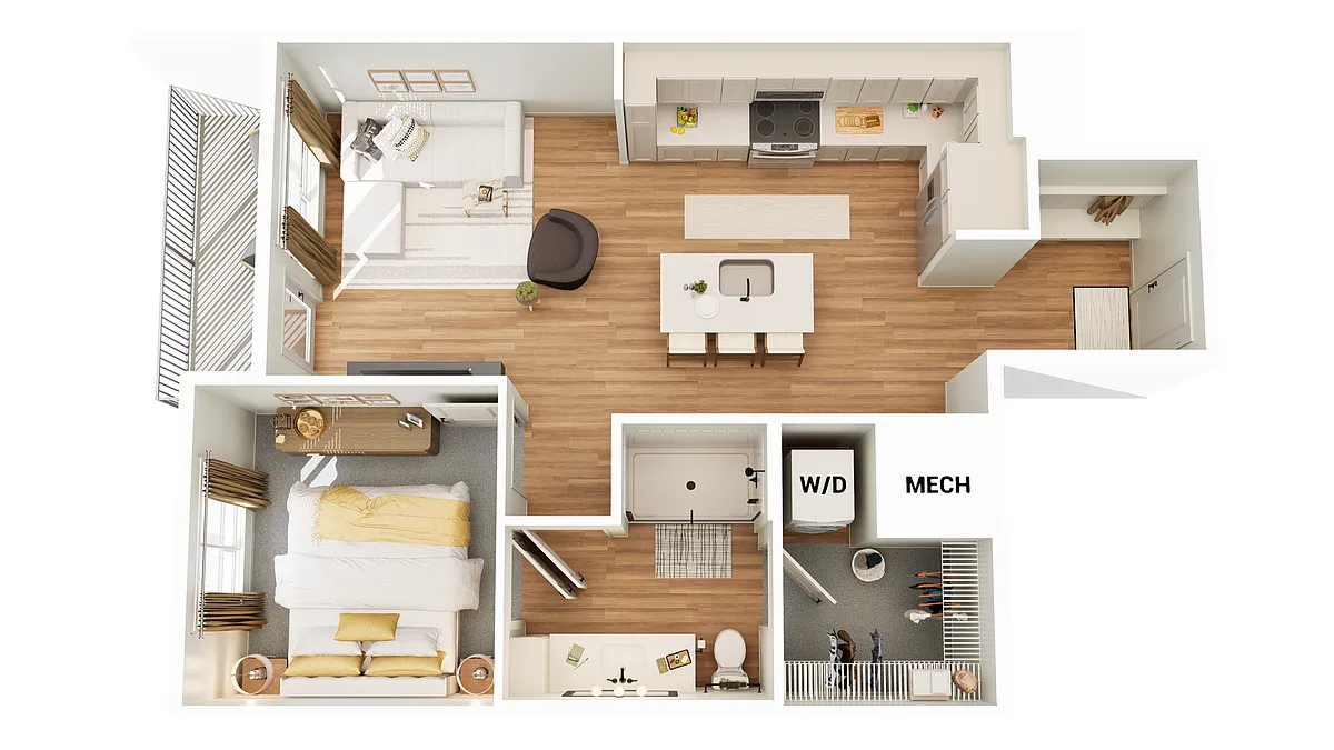 Floor plan A4