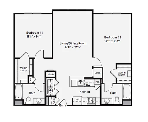 Floor plan B2-14327