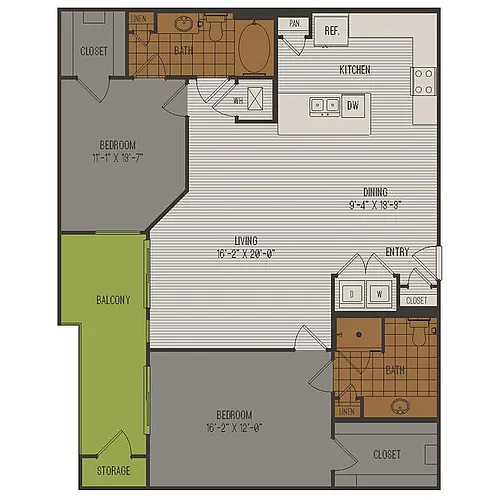 Floor plan C4