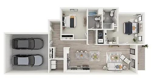 Floor plan Mahogany- Ranch