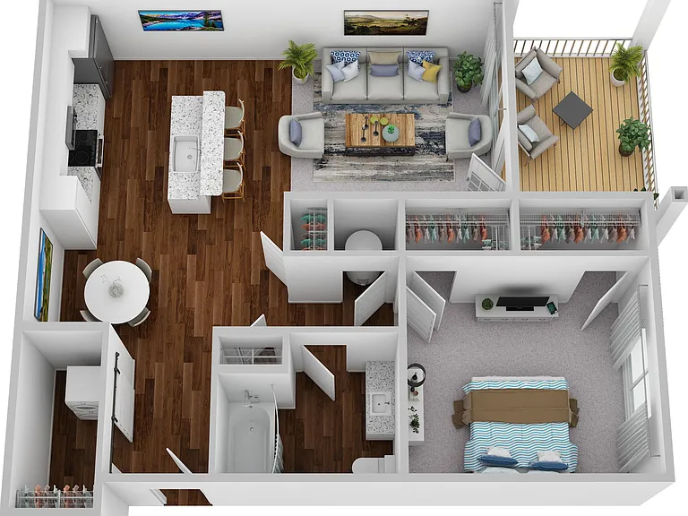 The Apartments at Hallstead Reserve. Modern. Welcoming. Authentically Suffolk. — Photo 66