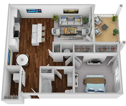 Floor plan Walnut