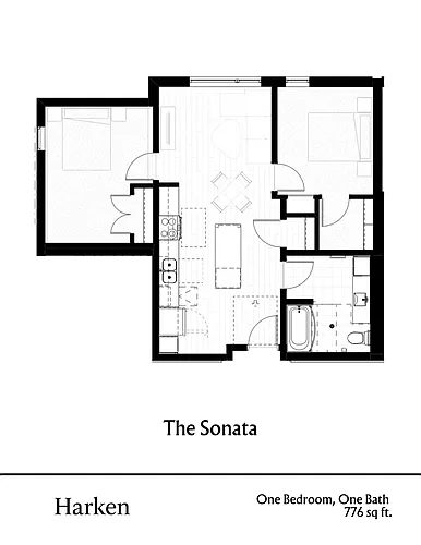 Floor plan The Sonata