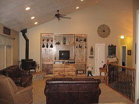 Vaulted Ceilings and Open Floor Plan