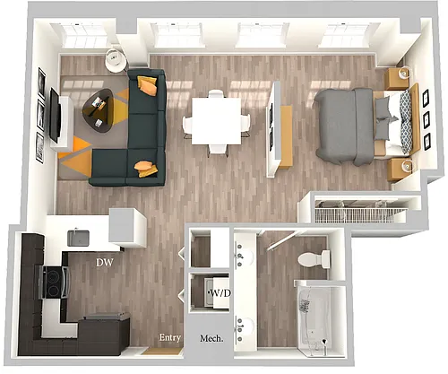 Floor plan S13L-734