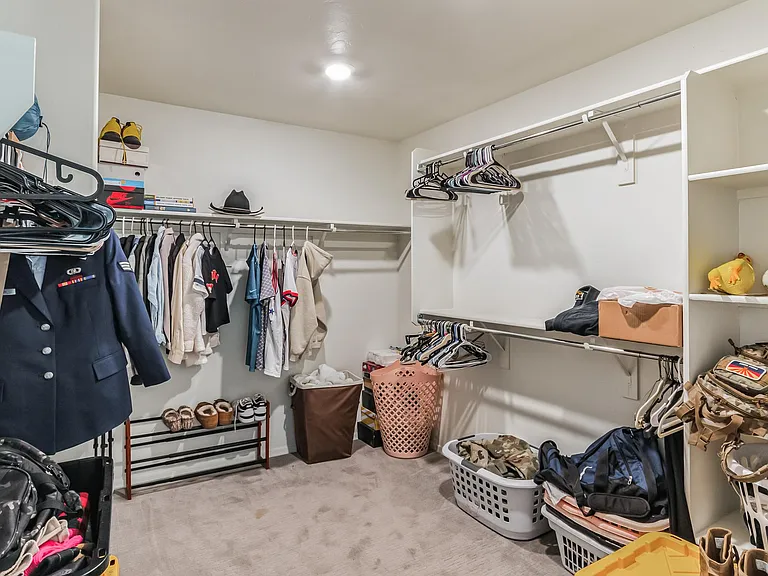 Master closet