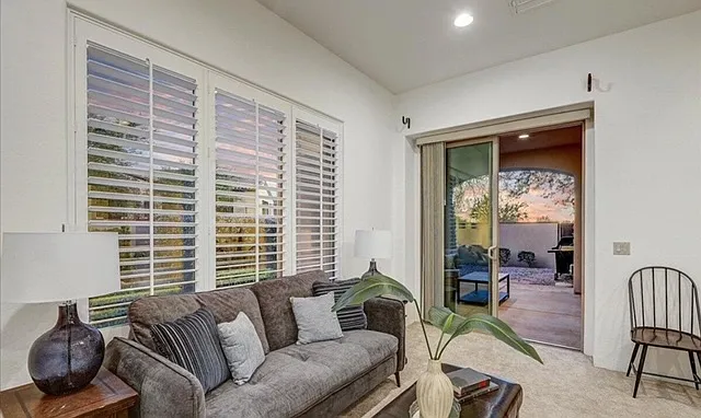 Lovely sitting area in main room.