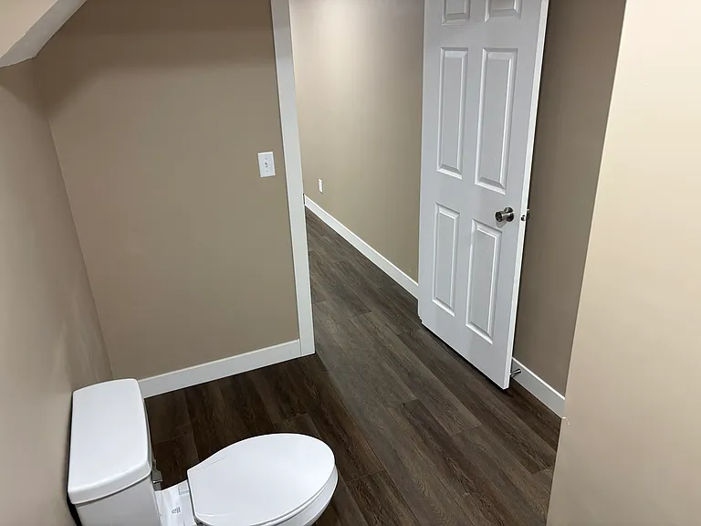 Basement shower