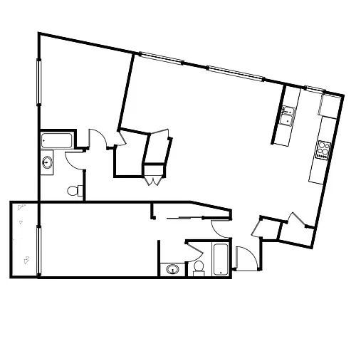 Floor plan VB-G