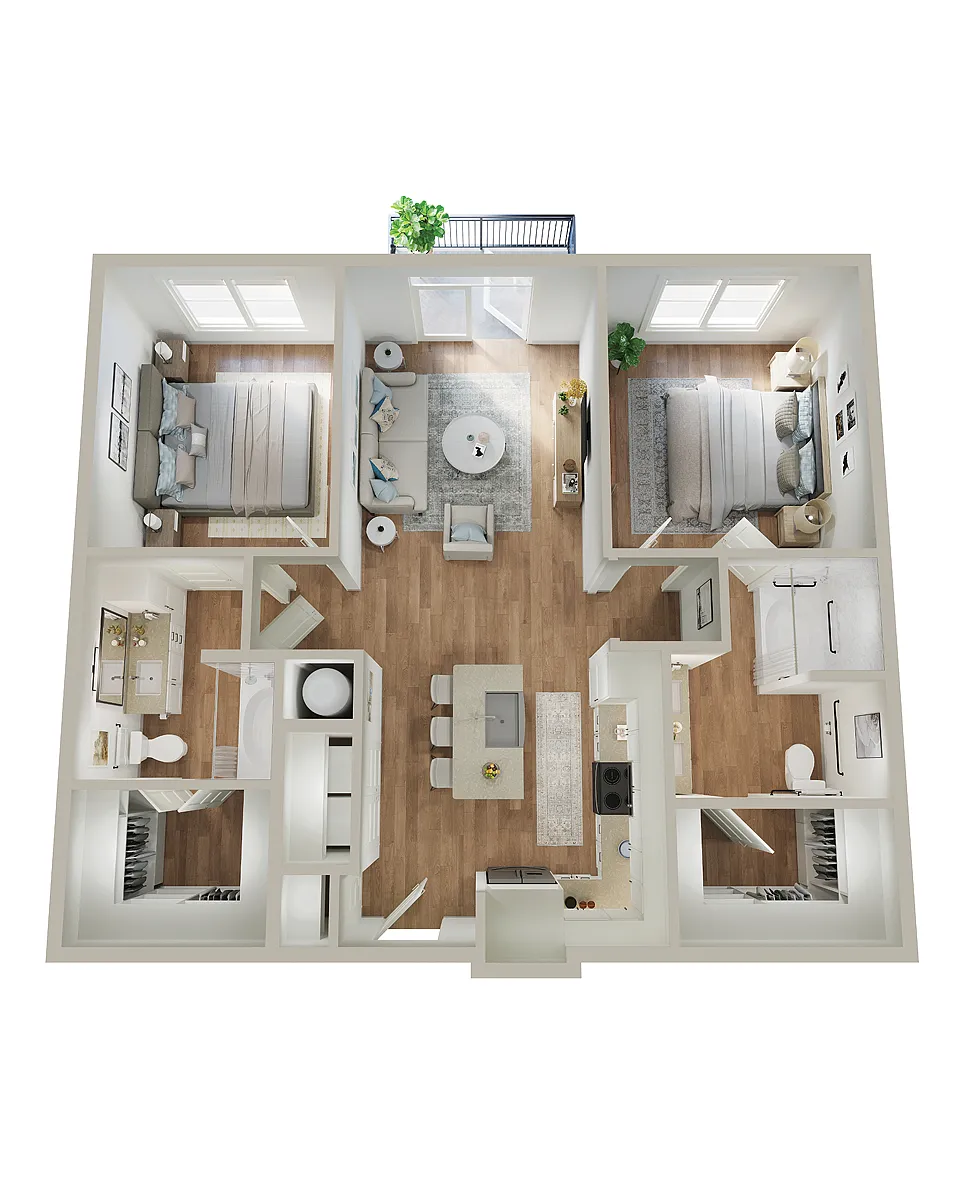 Floor plan B1