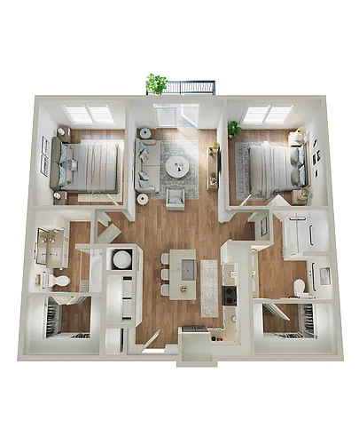 Floor plan B1