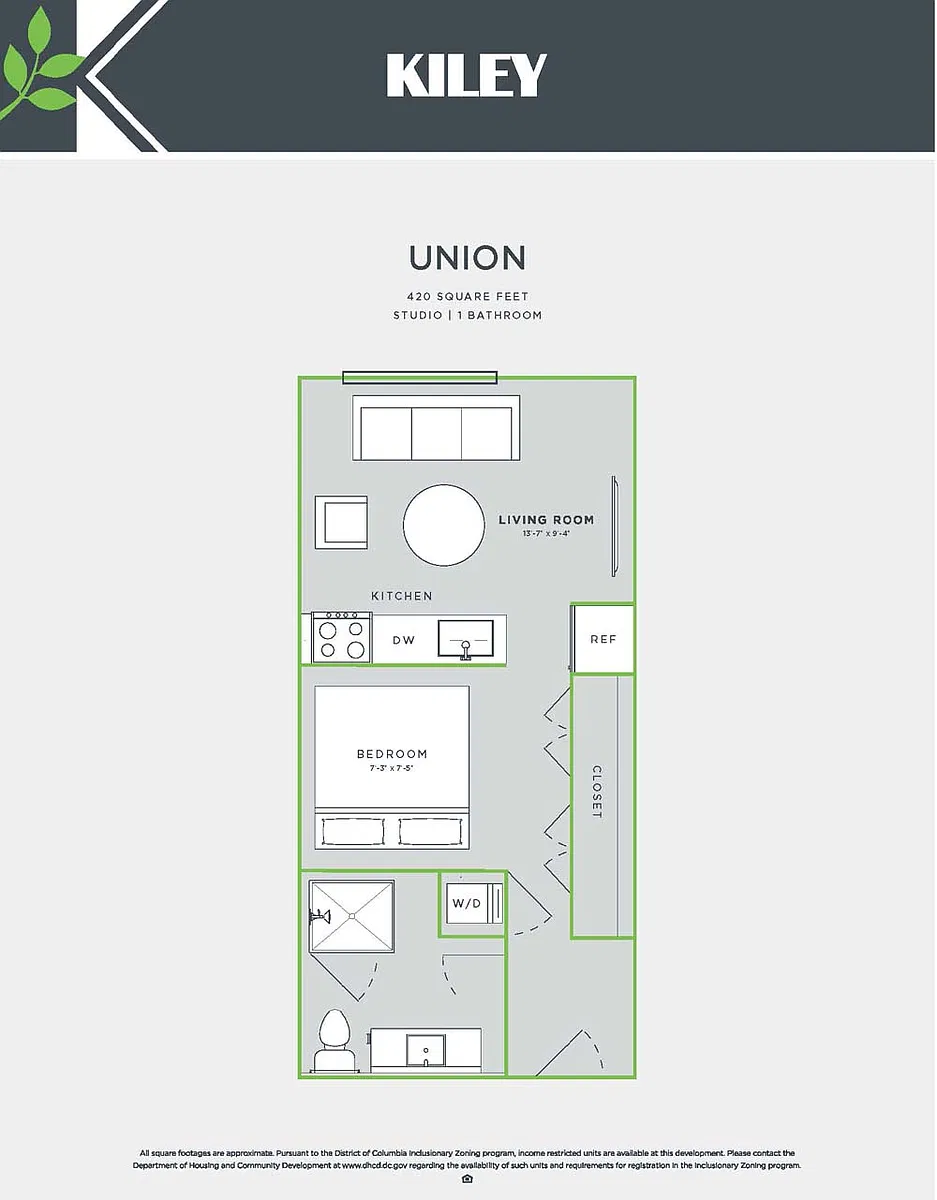 Floor plan Union