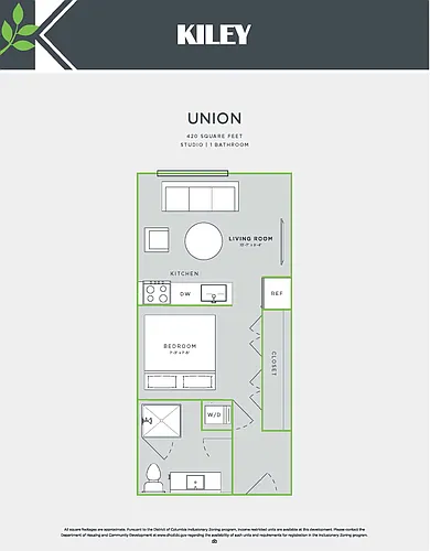 Floor plan Union