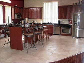 Granite & Cherry Kitchen