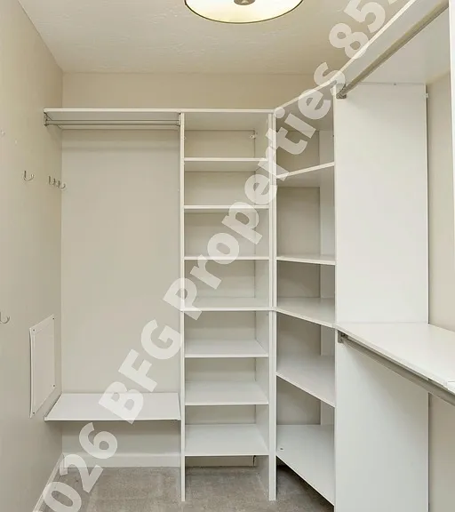 Primary bedroom closet