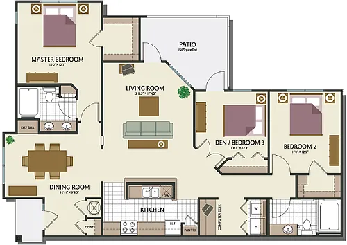Floor plan C1