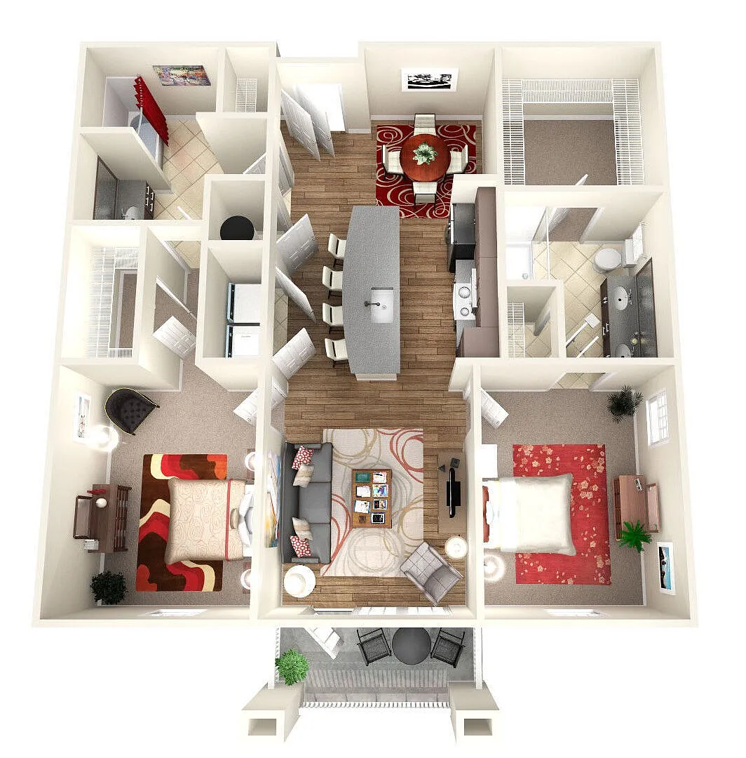 Floor plan The Magnolia