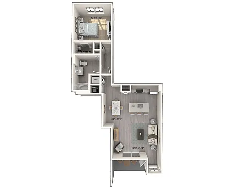 Floor plan A1G