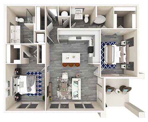 Floor plan B4