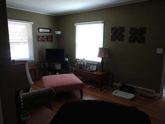 Cozy Living Room great wood floors