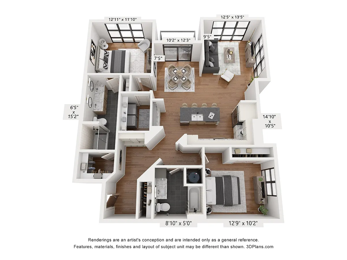 Floor plan B2