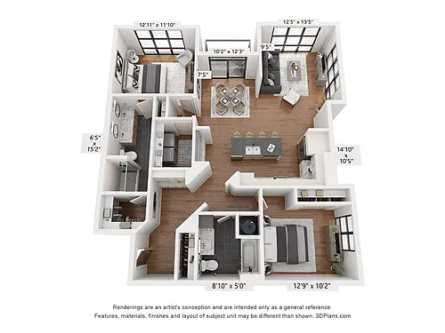 Floor plan B2