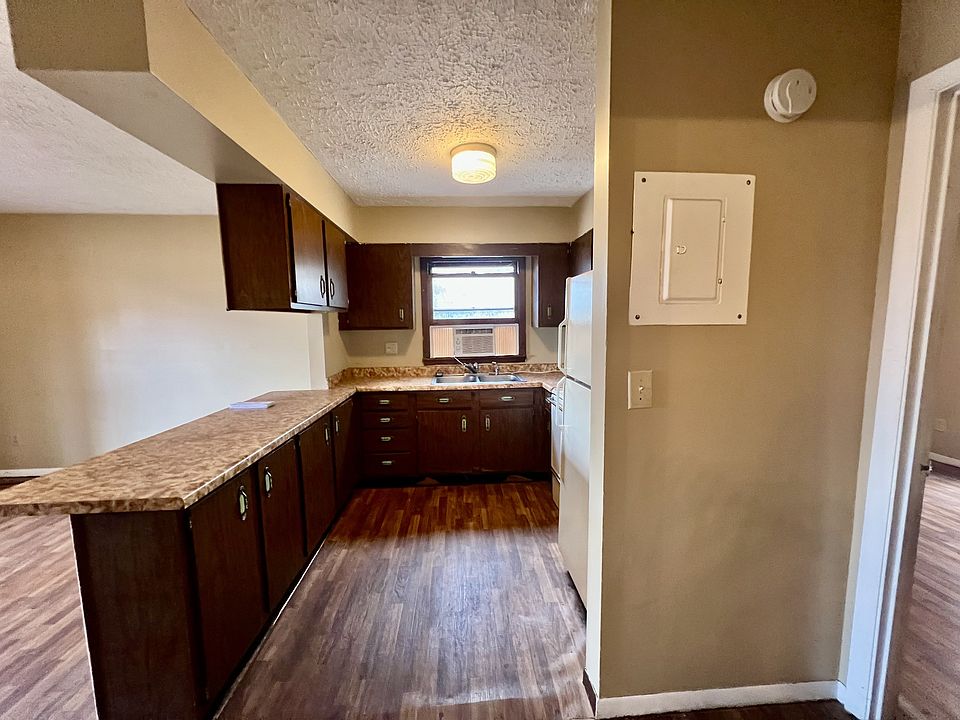 Kitchen with amble cabinet space