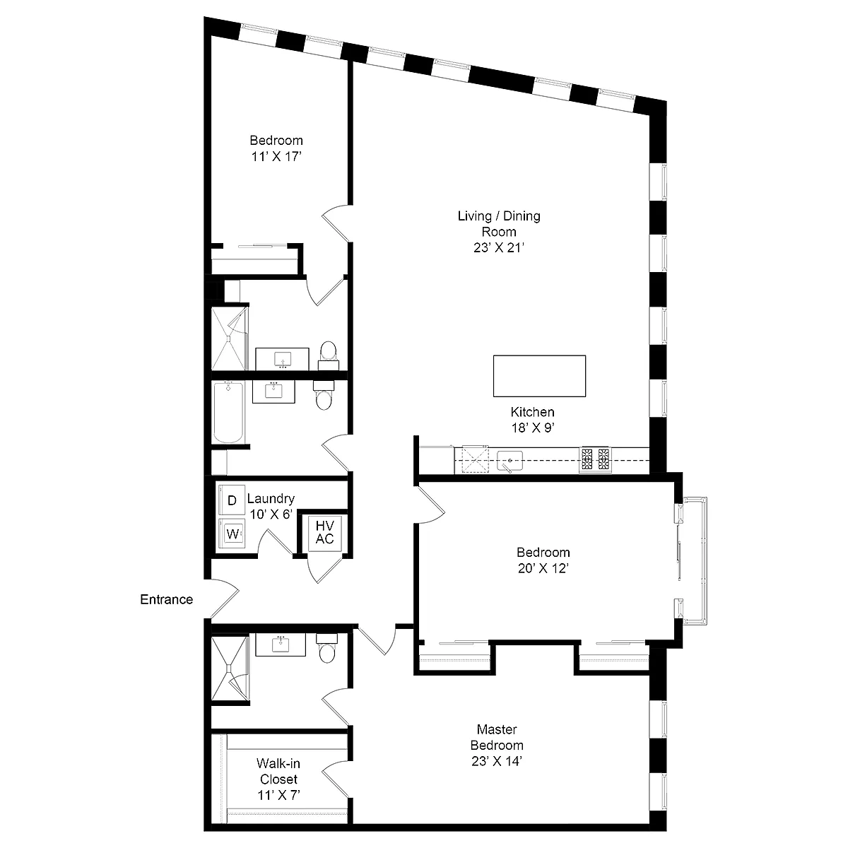 Floor plan E5B