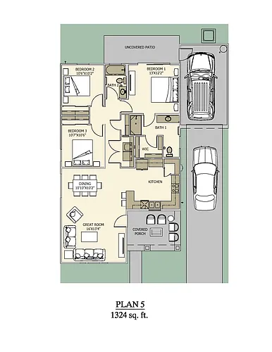 Floor plan Plan 5