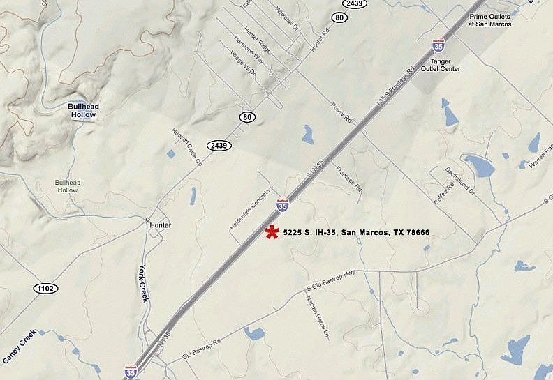 Location on IH35