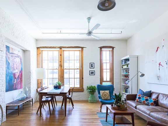 Park Foundry - One Bedroom - Living Room - C Line