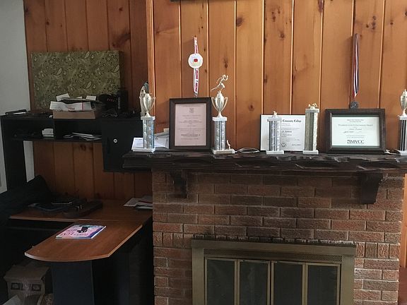 Fireplace/ study room 