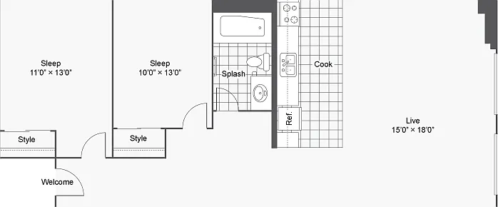 578 sqft 578 sqft