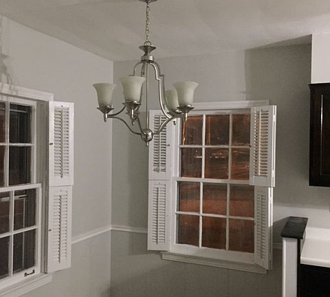Breakfast nook in the kitche