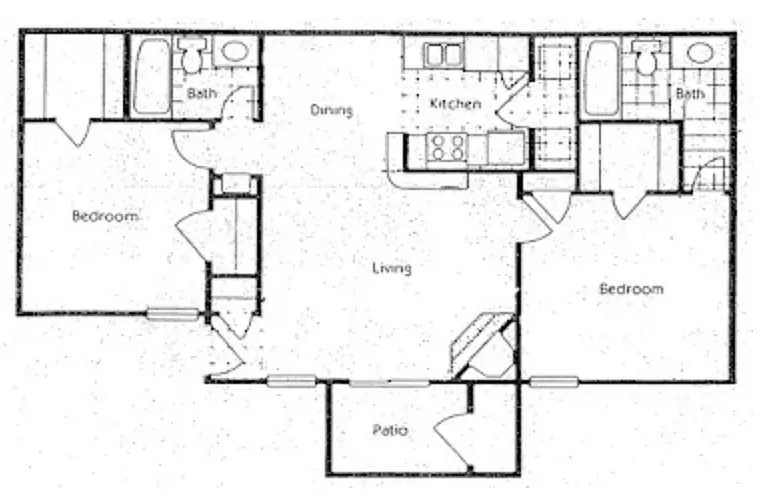 Floor plan B1