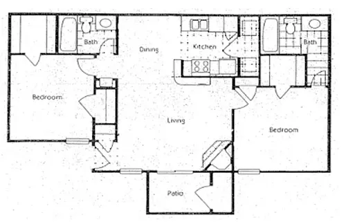 Floor plan 2X2