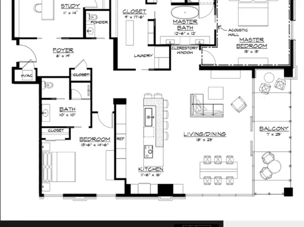 D Plan, Davenport Lofts